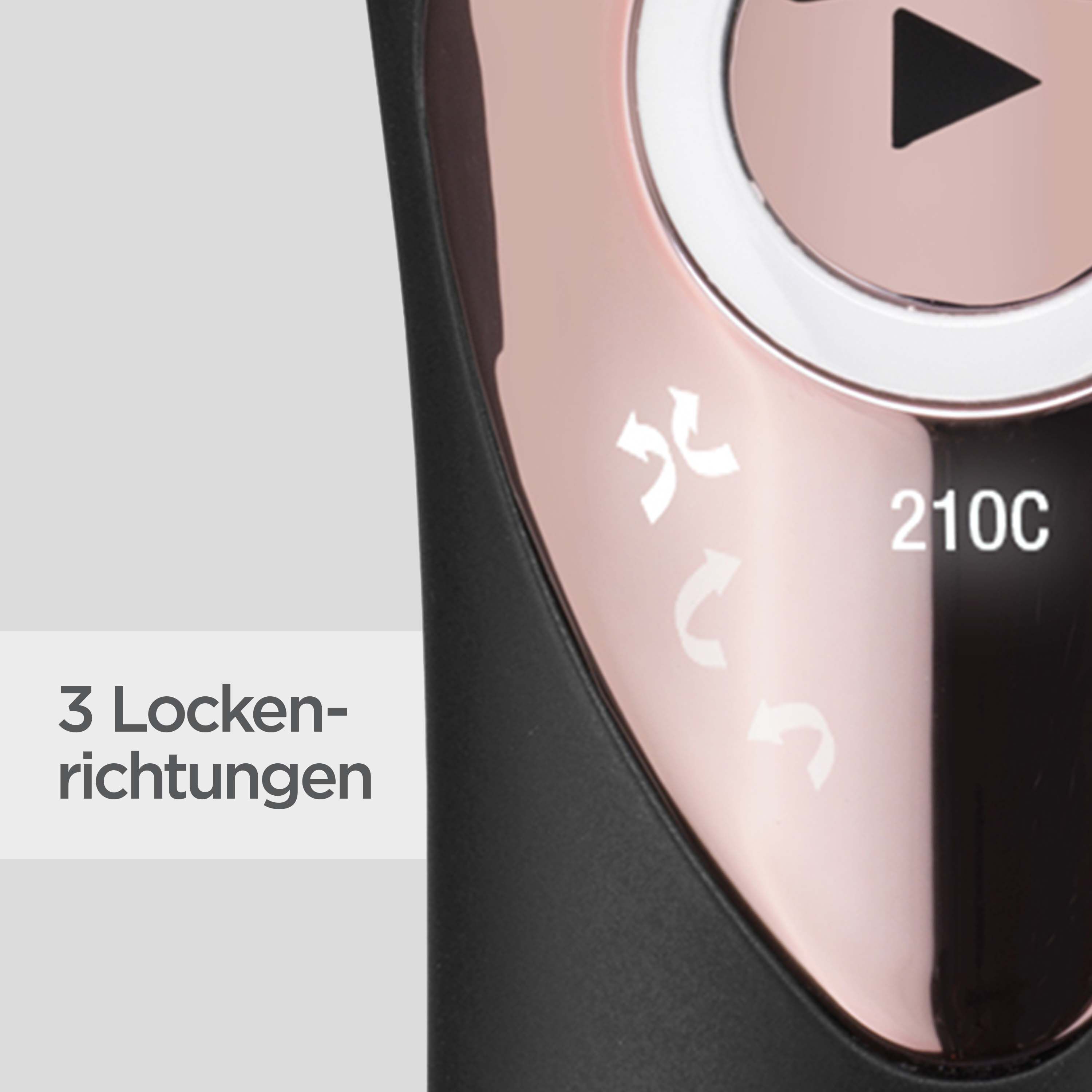 3 Lockenrichtungen